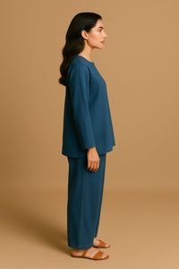 Azul lado